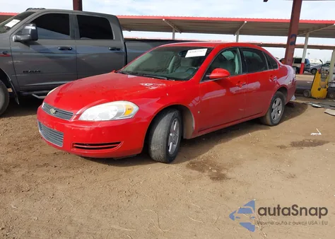 2008 Chevrolet Impala Lt z USA, uszkodzony, nr VIN 2G1WT55K589116264